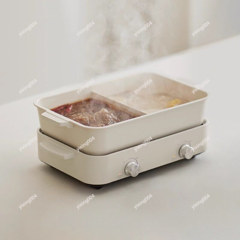Hot Pot Electric - Panci Listrik Multifungsi & Panggangan BBQ