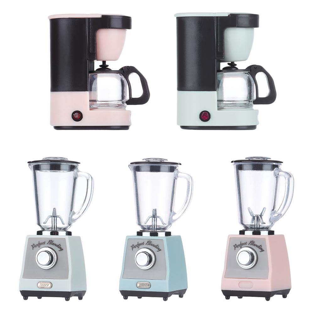 Kitchen Appliances List - Miniatur 1:12 pembuat kopi Model plastik