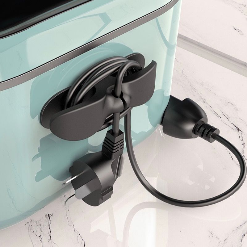 Kitchen Appliances Storage - Pengait Kabel Perekat Tanpa Bor, Pengatur