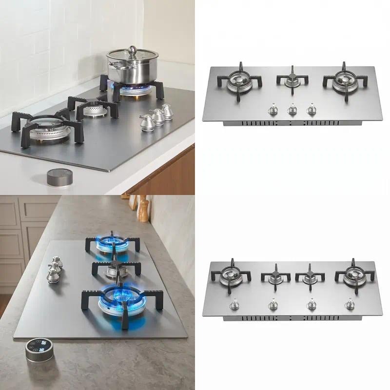 Kitchen Appliances High End - Kompor Gas Baja Tahan Karat 304