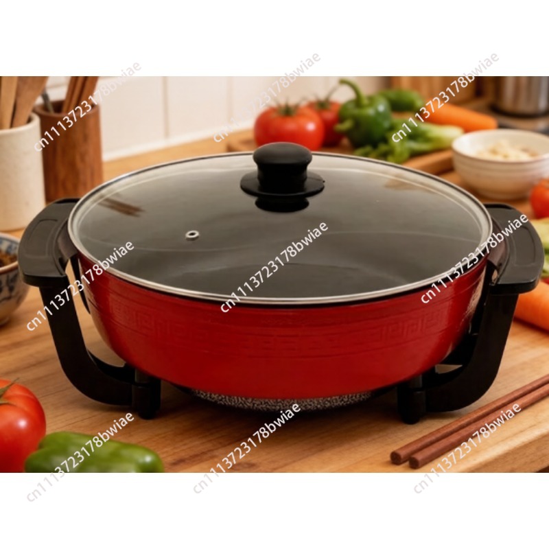 Panci Listrik Anti Lengket 6L  - Hot Pot Electric ulasan dan harga