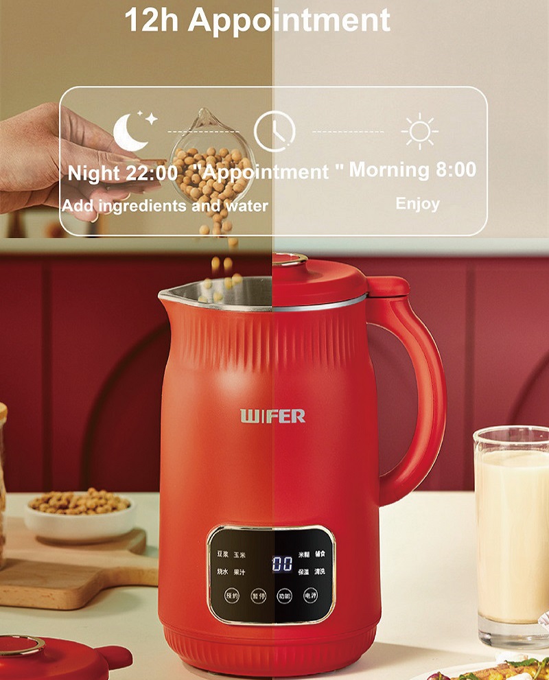 Pembuat Susu Kedelai 1.5L, Jui - Soy Milk Maker ulasan dan harga