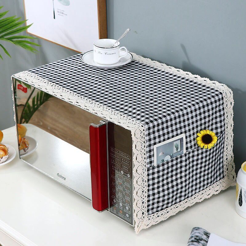 1 buah penutup microwave katun - Kitchen Appliances List ulasan dan harga